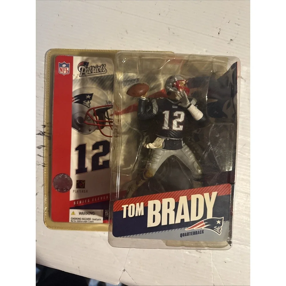 New 2005 McFarlane NFL Action Figure Series 11 New England Patriots Tom Brady
